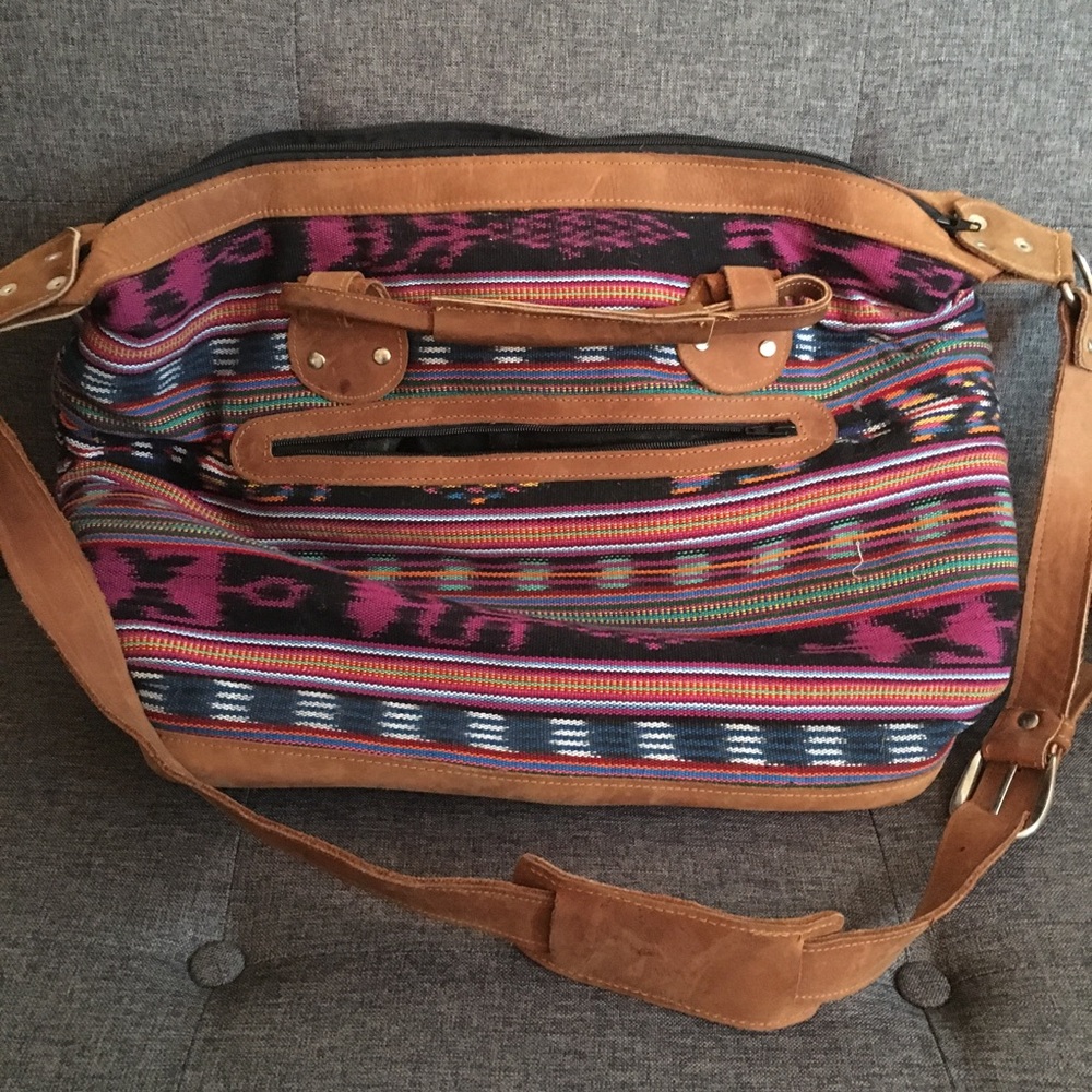 Boho/Tribal reef weekend bag